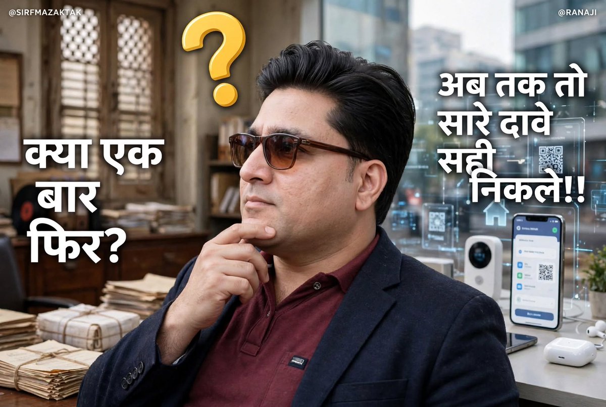 arya_raushni's tweet photo. दो साल पहले मेरा कहा सच होने वाला है क्या? 🤔

पंजाब की सियासत से आ रहे ताजा संकेत इसी ओर इशारा कर रहे हैं। भाजपा और अकाली दल के बीच अंदरूनी बातचीत का दौर लगातार जारी है। संभावना जताई जा रही है कि लगातार 10 साल तक पंजाब पर मिलकर शासन करने का रिकॉर्ड बनाने वाला यह ऐतिहासिक गठबंधन इस बार दोबारा एक साथ चुनावी मैदान में उतरेगा।

अतिरिक्त सर्वेक्षणों और ग्राउंड रिपोर्ट्स के अनुसार, यदि यह पुराना और भरोसेमंद गठबंधन जमीनी स्तर पर दोबारा आकार लेता है, तो राज्य की 117 विधानसभा सीटों में से 80 से अधिक सीटें जीतकर प्रचंड बहुमत की सरकार बनाने की बेहद मजबूत संभावना है।

अगर बारीक समीकरणों पर नजर डालें:

• नया नेतृत्व और रणनीतिक समीकरण: पार्टी हाईकमांड द्वारा केवल सिंह ढिल्लों जी को नया पंजाब भाजपा अध्यक्ष नियुक्त करना और वरिष्ठ नेता सुनील जाखड़ जी के अनुभवों का साथ मिलना एक बड़ा मास्टरस्ट्रोक रहा है। इससे भाजपा का जनाधार ग्रामीण और शहरी दोनों ही हलकों में तेजी से मजबूत हुआ है।

• मालवा और पिछले चुनाव के समीकरण: पिछले चुनावों में बिखराव के कारण जो नुकसान हुआ था, वह अब सुधर रहा है। मालवा क्षेत्र—जो 69 सीटों के साथ पंजाब की सत्ता की चाबी रखता है—वहां इस बार भाजपा नए और मजबूत समीकरणों के साथ सीधे मुकाबले में खड़ी है।

• स्थानीय चुनाव में बेहतर प्रदर्शन: हाल ही में हुए नगर निकाय और पंचायत चुनावों में भाजपा का ग्राफ पहले के मुकाबले काफी बेहतर हुआ है, जिसने यह साबित कर दिया है कि जमीनी स्तर पर 'कमल' की स्वीकार्यता तेजी से बढ़ी है।

यह देखकर खुशी हो रही है कि ग्राउंड पर एक डेटा एनालिस्ट के तौर पर बिताया गया मेरा पिछले ढाई महीने का दौरा पूरी तरह सफल होता दिख रहा है। राजनीतिक समीकरणों को समझने की मेरी एक और भविष्यवाणी सच के करीब (फलित) होती नजर आ रही है।

सवाल यह है: बंगाल में जहां हर कोई भाजपा को एक सख्त और चुनौतीपूर्ण निगाह से देख रहा था, वहां पार्टी ने अपनी ताकत दिखाई। क्या वैसा ही चौंकाने वाला और ऐतिहासिक प्रदर्शन भाजपा इस बार पंजाब में भी दोहरा सकती है? आप लोगों का क्या मानना है?

पूरी खबर और संबंधित संदर्भों के लिए पहली टिप्पणी ज़रूर देखें।

#SIRFMAZAKTAK #RANAJI #PunjabPolitics #NDA #BJP