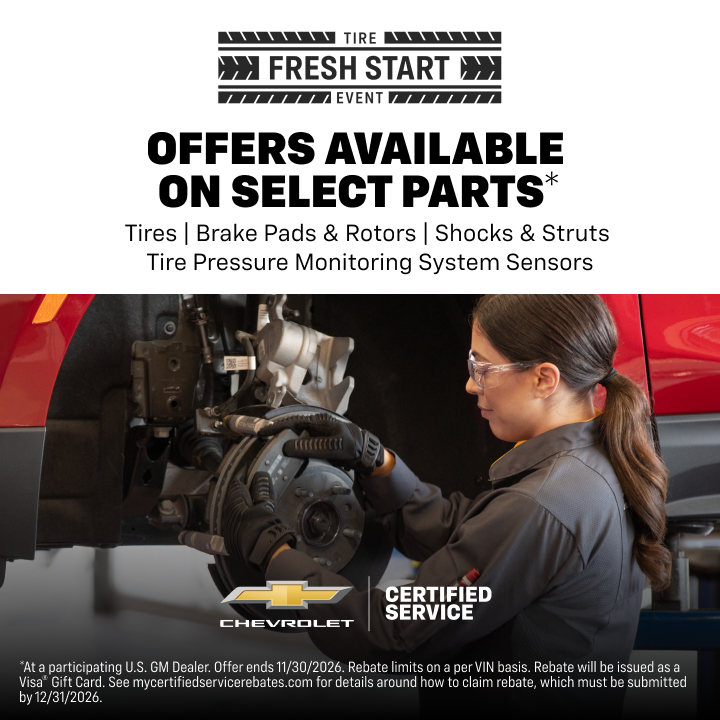 ChevyOlathe's tweet photo. π§ Start Fresh with Chevrolet! πβ¨
Schedule your service here: https://t.co/B56qTF98rZ
#McCarthyChevrolet #Chevrolet #FreshStartEvent #ChevyService #AutoService #CarCare #Tires #Brakes #KansasCity #FYP #ForYouPage #Trending https://t.co/C0ycSlLPdE