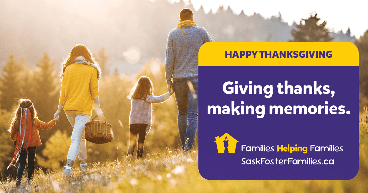 saskfoster's tweet photo. Wishing you and your families a wonderful Thanksgiving! https://t.co/rbT0twuW5D