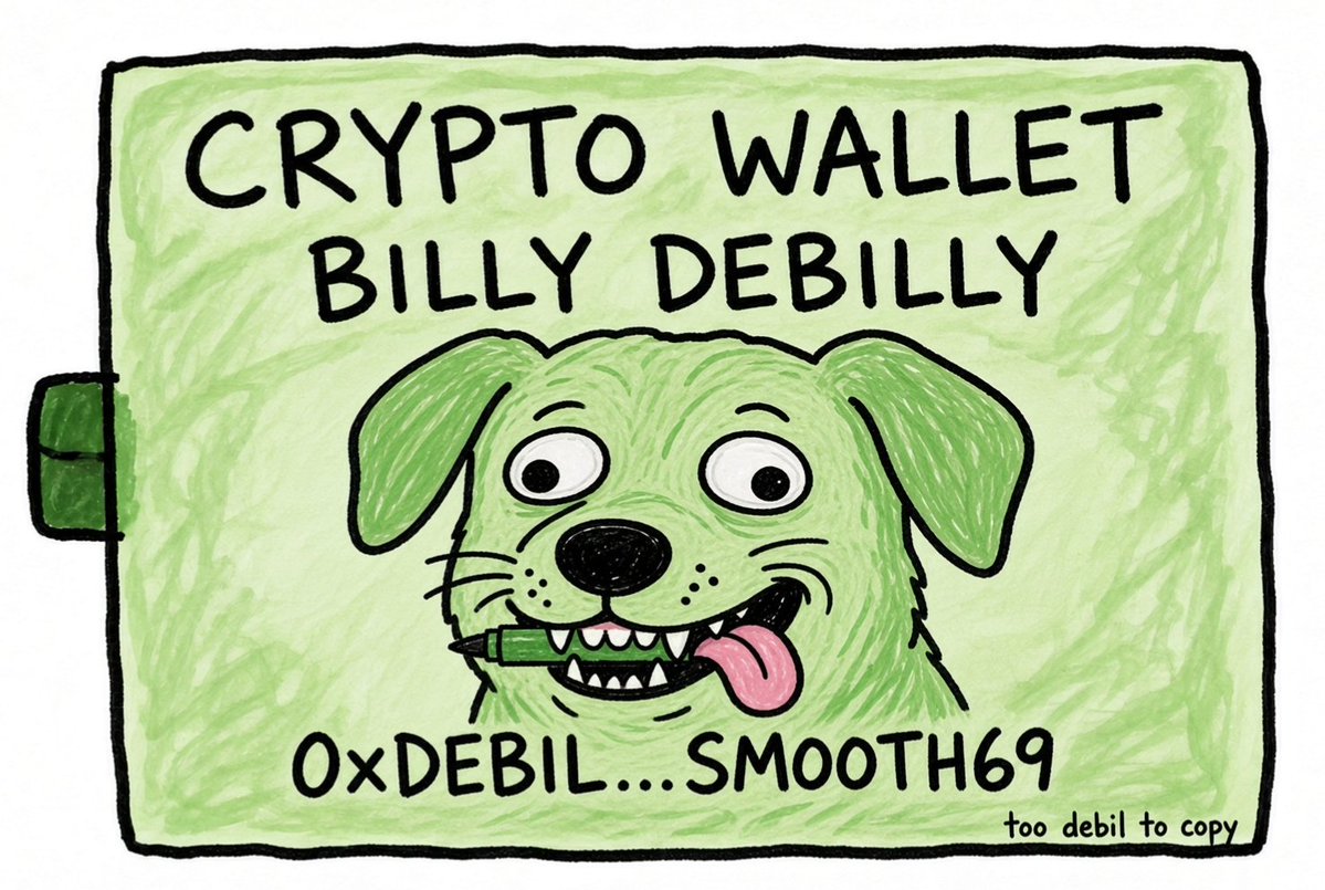 Billy_Debilly's tweet photo. @VYRA_NFT too debil for geometry but not for free mint. wallet below. green marker ready https://t.co/h6hqtPFMxu