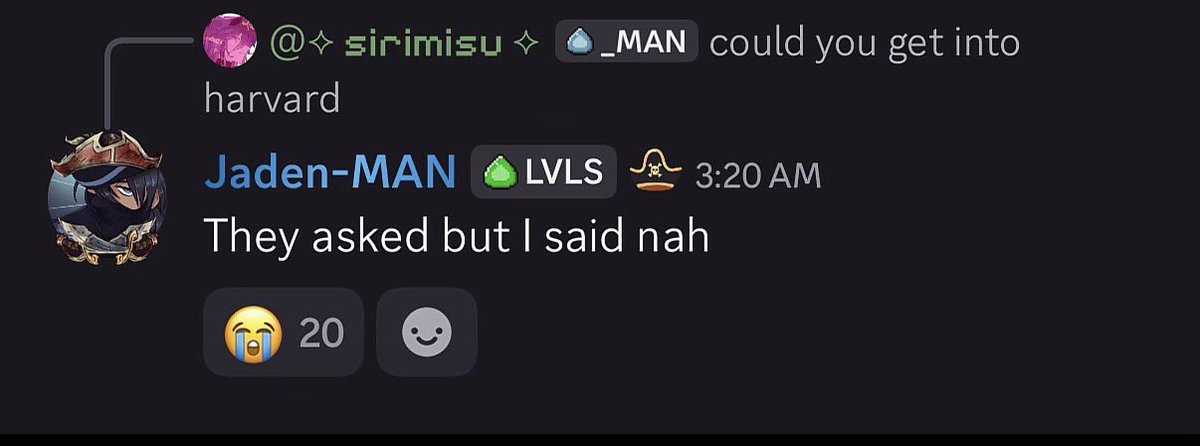 dailyjadenman's tweet photo. DAY 15 JADENMAN 😭😭 remember when they put him in f tier in the harvard tier list https://t.co/wxby9TtU5h