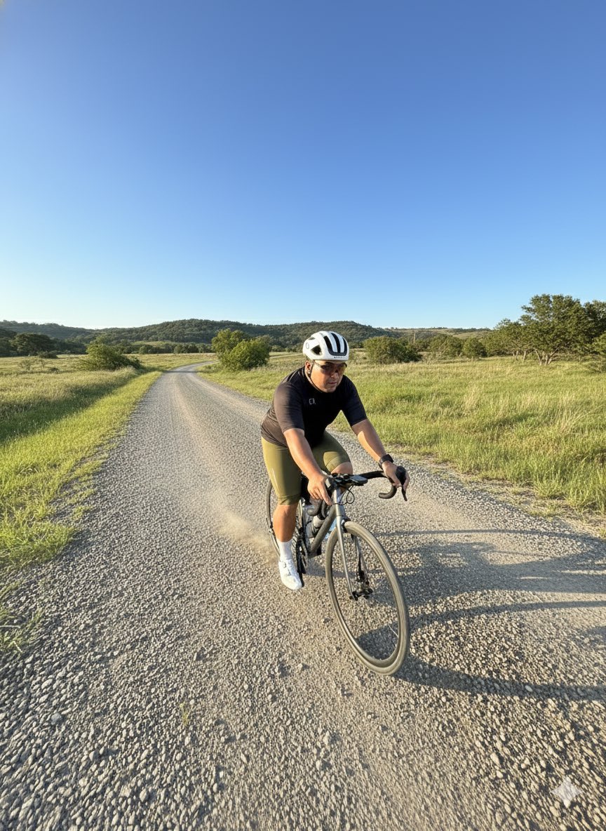 Oh_Hey_RJ's tweet photo. I know there are people who think cyclists don’t belong on the road, and some drivers make sure cyclists know it.

But I’m curious: Does what a cyclist wears change how you feel about them sharing the road?

Someone in regular clothes vs. someone in full cycling kit.

Does it make a difference to you?