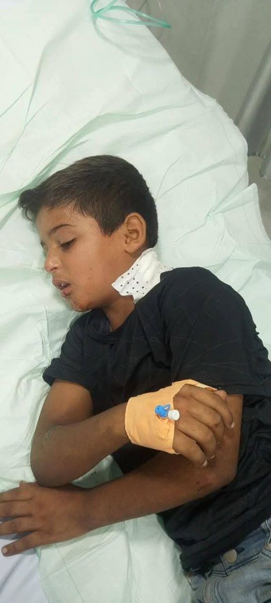 MosabAbuToha's tweet photo. Israel shot and wounded two siblings in Khan Younis. https://t.co/lBtg1ks6kX
