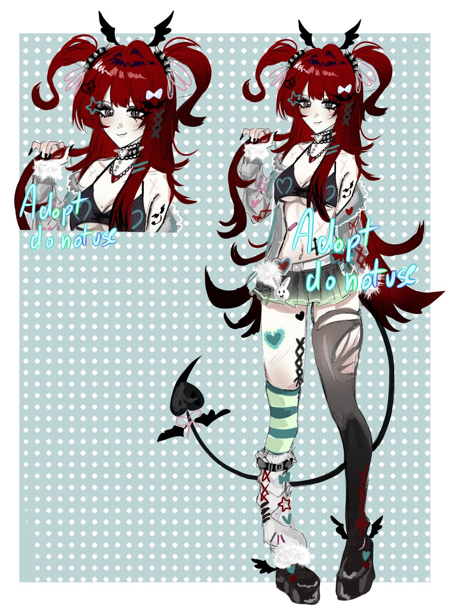 Koicxv's tweet photo. ✦ ADOPTABLE AUCTION ✦

 ✦SB : $30
 ✦MI : $5
 ✦AB (Auto Buy): $100  Commercial rights included! +free chibi
✦🔁 highly appreciated 

#adoptables #adopts #setprice #artmoots #characterdesign https://t.co/HZjzMcFyo8