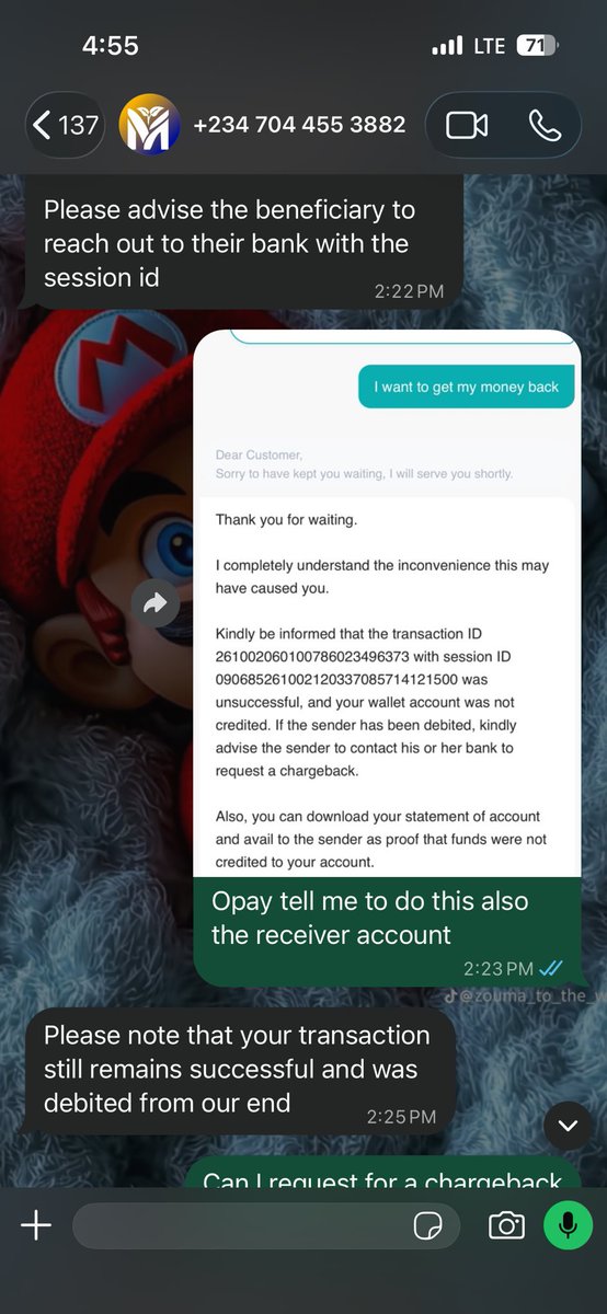 temi80699's tweet photo. @OPay_NG and @MoremoneeBank what you guys is doing is looking like a scam you guys should refund my money I need it urgently @officialEFCC over 1 week now https://t.co/7mTrNaPwgh