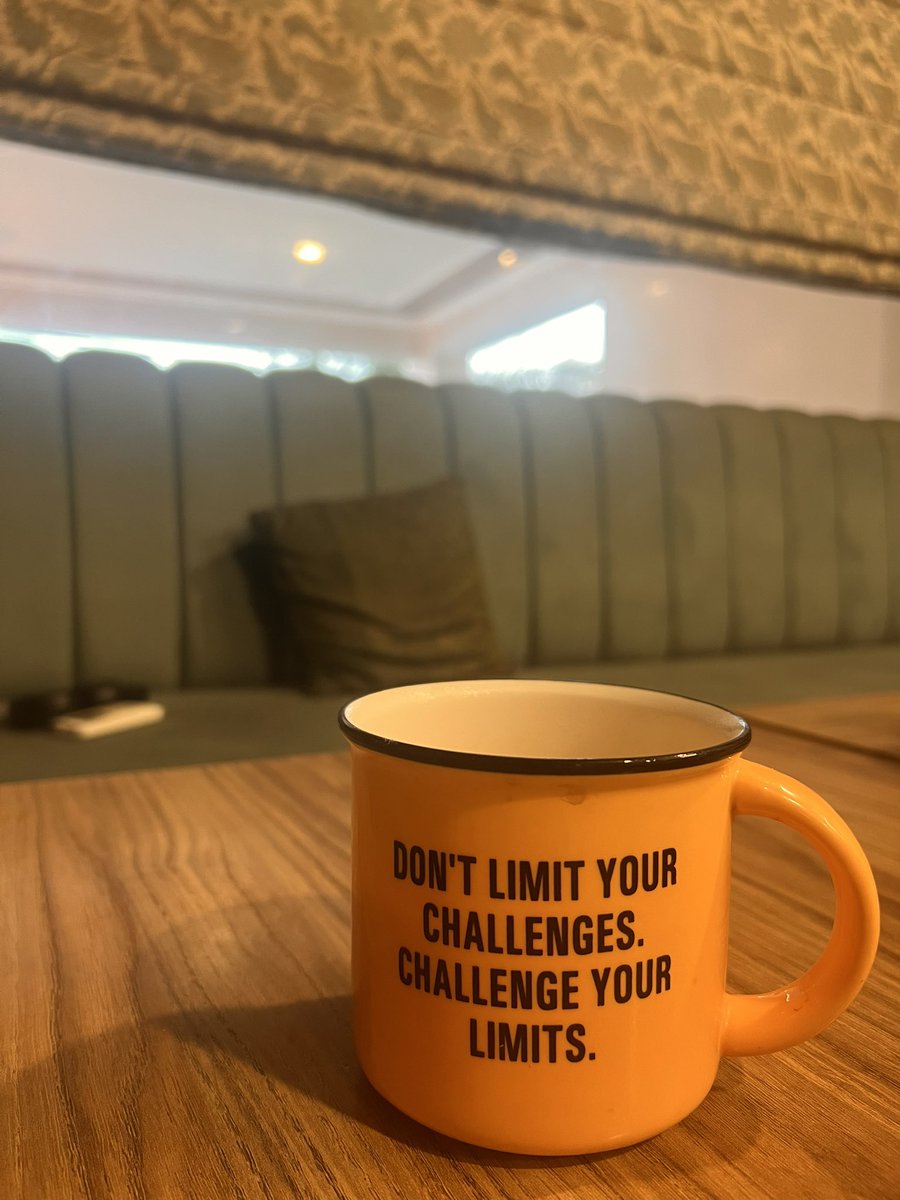AnissaNabi1's tweet photo. Even your coffee needs to be motivational !!! 

#coffeetime #SundayVibez https://t.co/Re6WmaBP5M