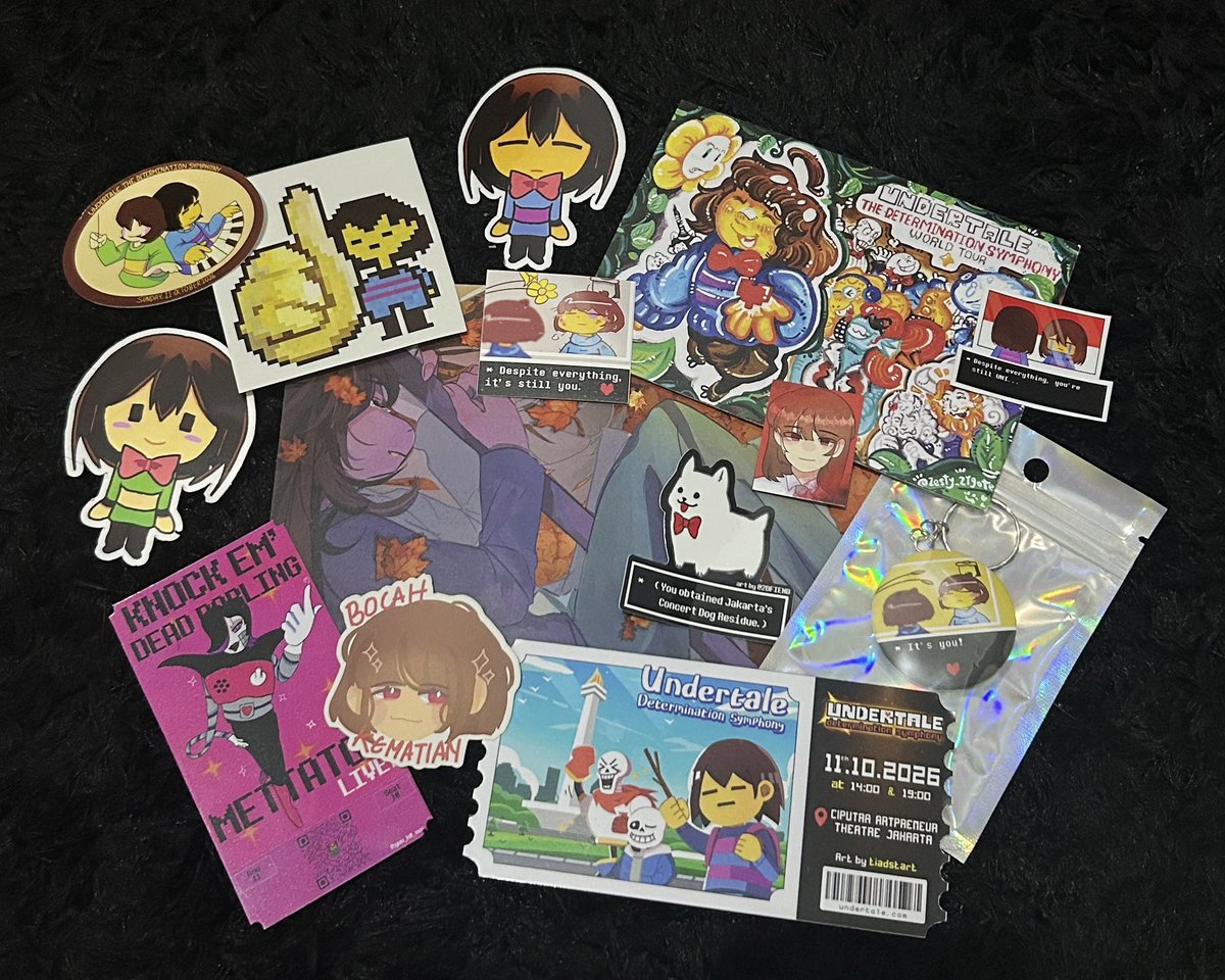 dimblurb's tweet photo. dat was like… TOP 10 MOMENTS OF MY LIFEEEE my very first concert and its UNDERTALE🥹 the game dat i cherished since i was 14😭

i went alone but the community is so welcoming AKDBSKXBALDB SUCH A FUN DAYYY https://t.co/HtiO5ph8Xj