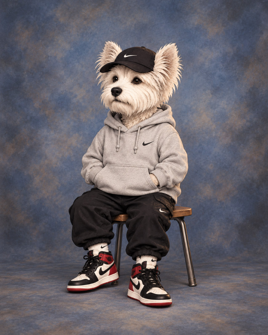 JustShoeDog's tweet photo. Picture day went alright. https://t.co/GdjybOZEne