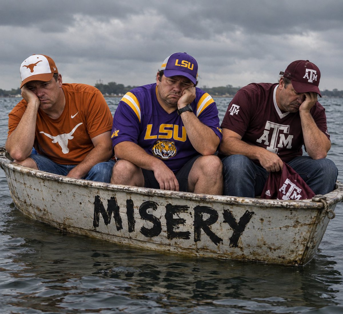 TxAg97's tweet photo. Misery needs company https://t.co/6JRhtLXCTf