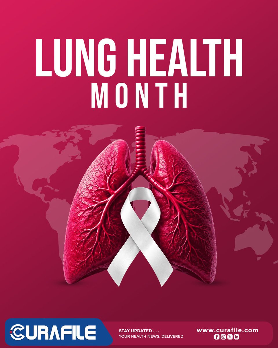 curafile's tweet photo. October is Lung Health Awareness Month π«β€οΈ
Protect your lungs, avoid smoking, and breathe healthier!
https://t.co/hPOuZG9Ibb
#Curafile #LungHealth #LungHealthAwareness #RespiratoryHealth #HealthAwareness https://t.co/blpM8F0u54