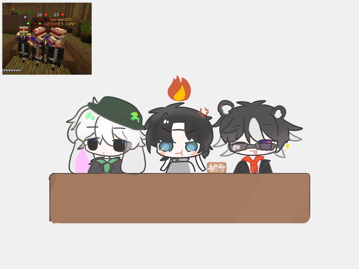 xiaoyi89667464's tweet photo. “Juicio”🐰🐼🐻
#sapnapfanart #conterstinefanart #spreenart #DedsafioFanart #teammafia https://t.co/4u0clYjUPq