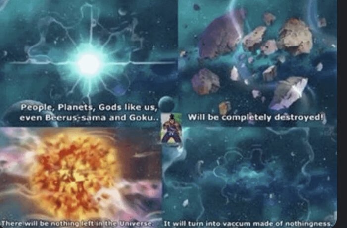 CVDesmond7's tweet photo. @SoraKeyLight @ZBrag102 Not agreeing with characters being multi universal = insult” you tagged me not to put up counters only insults. Everyone doesn’t have 1:1 as low of a (Metric) as you when it comes to feats if they have seen actual intergalactic impacts in beyond scope of planets skies and ground https://t.co/mVcxYPcQgr