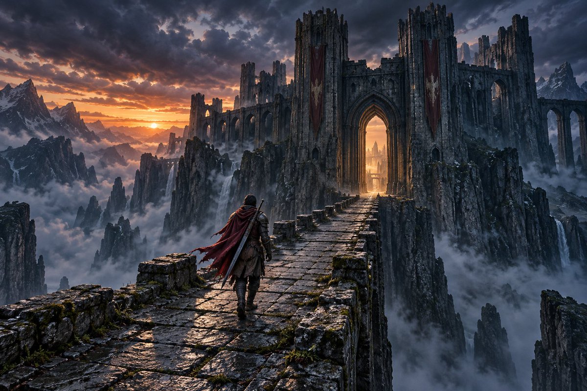 One_Life_Game's tweet photo. Beyond the gates. One life.

#OneLife #IndieGame #FantasyRPG https://t.co/n0ay582bZJ