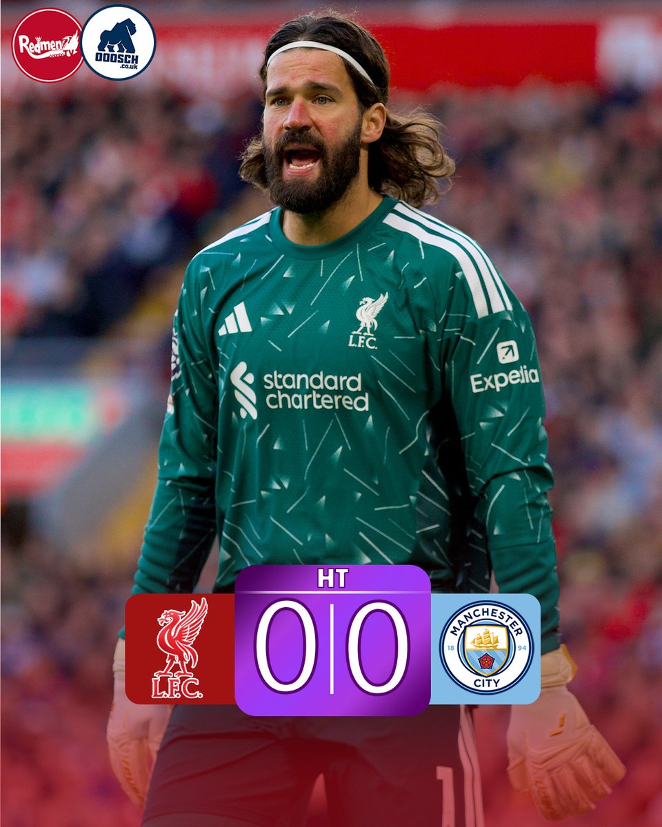 TheRedmenTV's tweet photo. HT 🔴 0-0 🚮

Goalless at the break. Plenty of fire but little in the way of chances for either side...

Thoughts? #LFC https://t.co/PNrdX5YYVs