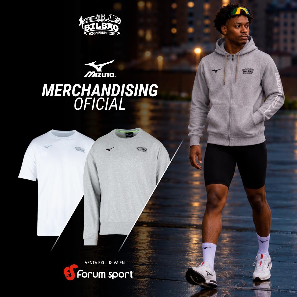 BilbaoNightRun's tweet photo. 🛍️🏃‍♂️ MERCHANDISING OFICIAL BILBAO NIGHT RUNNING FEST 🌙✨

¡Disponible en la expo del corredor del Palacio Euskalduna, stand de @forumsport ! 📍👕👟

🛍️🏃‍♂️ OFFICIAL BILBAO NIGHT RUNNING FEST MERCHANDISE 🌙✨

Available at the runner’s expo in Euskalduna Palace, Forum Sport stand! https://t.co/hPRSuk9tS8