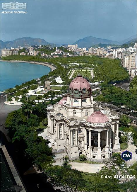 sergiosacan's tweet photo. @JMilla43874993 We lost the iconic Monroe Palace because the son of it's architect had a beef with general Geisel, who was in power during the 60s. He literally just tore down a legendary architecture jewel to personally attack someone he disliked and that tells a lot about what Brazil is. https://t.co/rigIwNcTpX