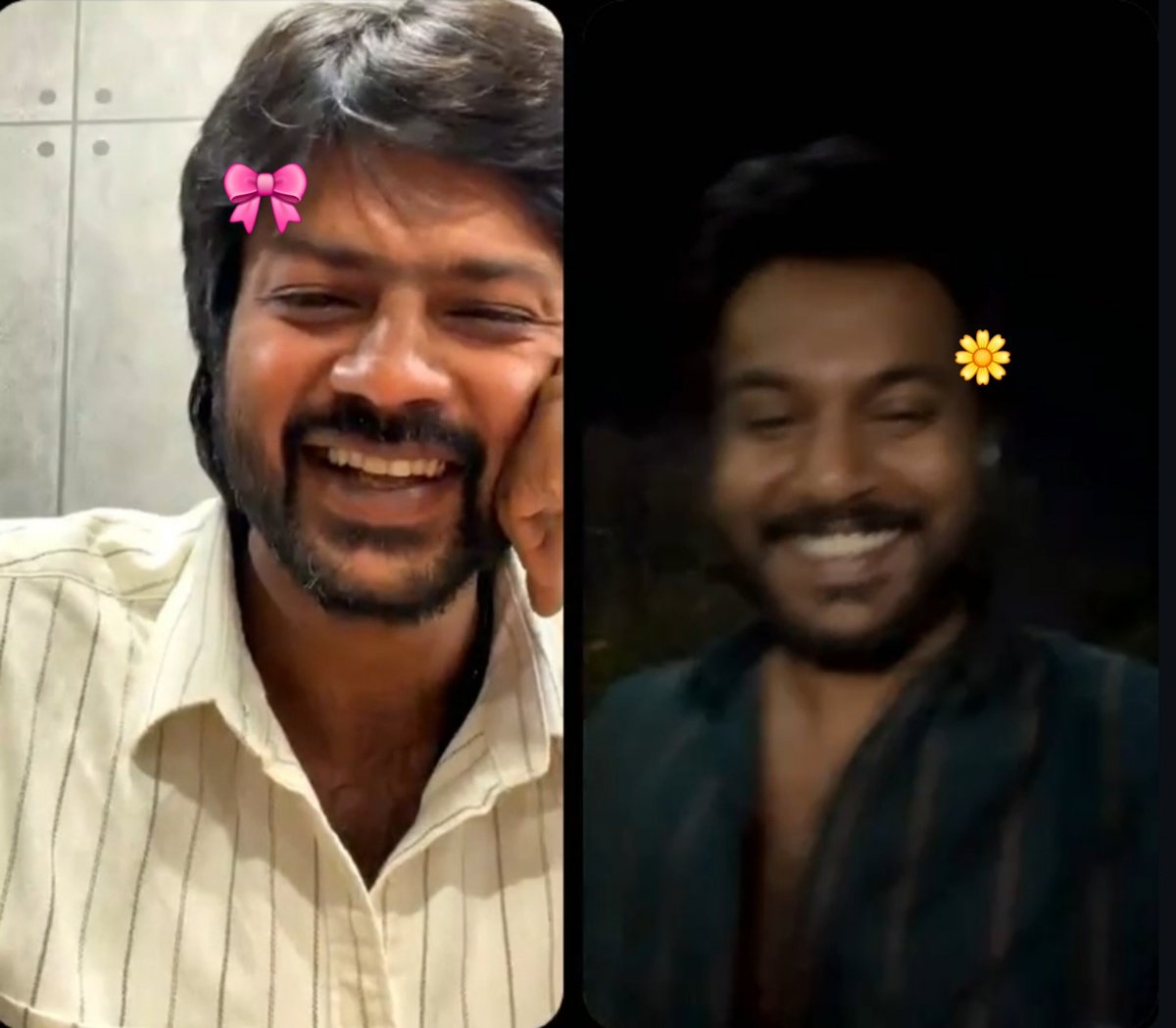 semmacutee's tweet photo. I was watching the whole live with konjam konjam tamil theriyum skilss😞 but lookk at themmm omg cutessttt beings. 😭😭 https://t.co/Wj8tWliRMh