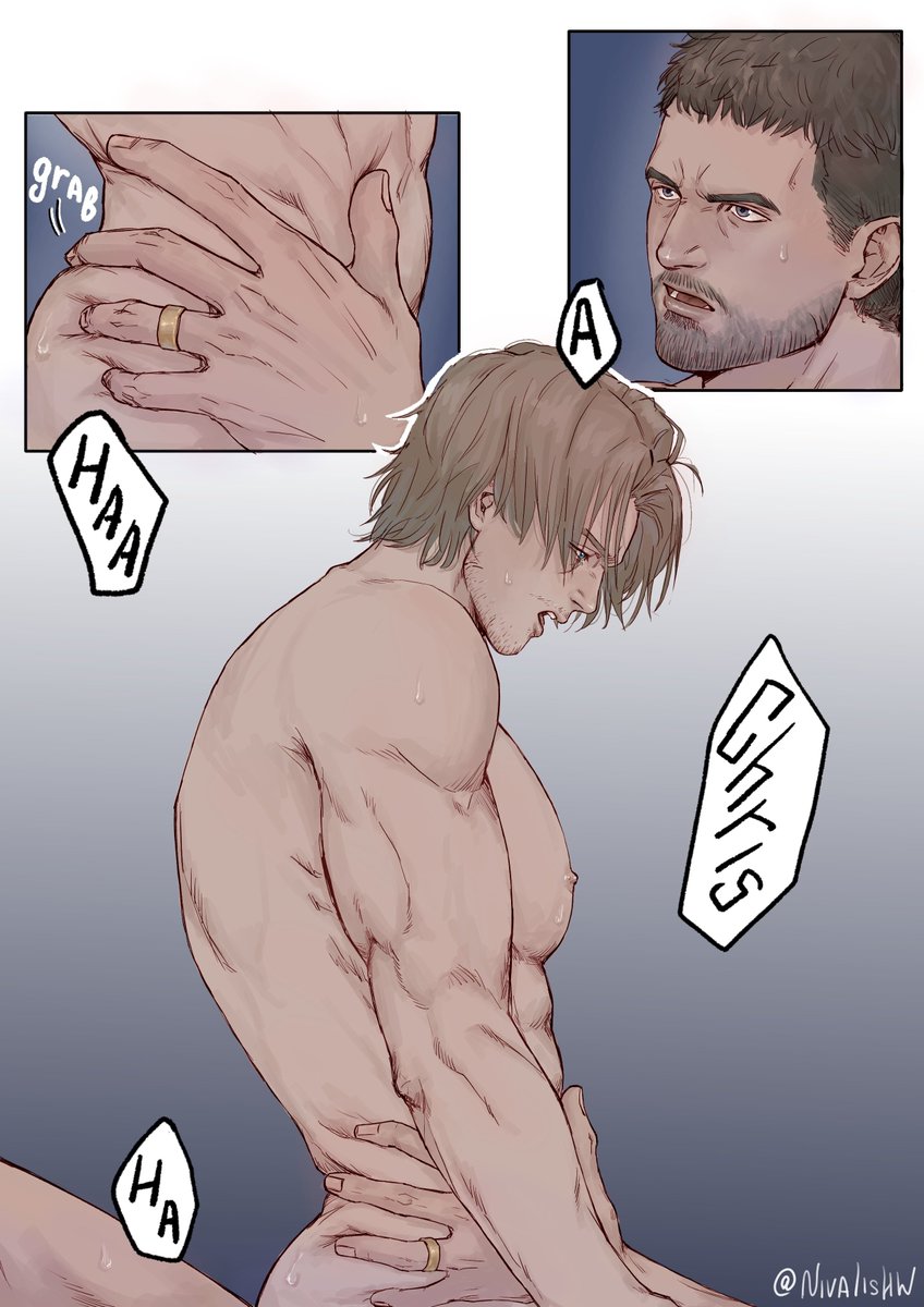 NivalisHW's tweet photo. Home after RE9. Don't worry about Leon — he's in good hands.
#ResidentEvil #Chreon #LeonKennedy #ChrisRedfield #REfanart https://t.co/jMOZAhey2z