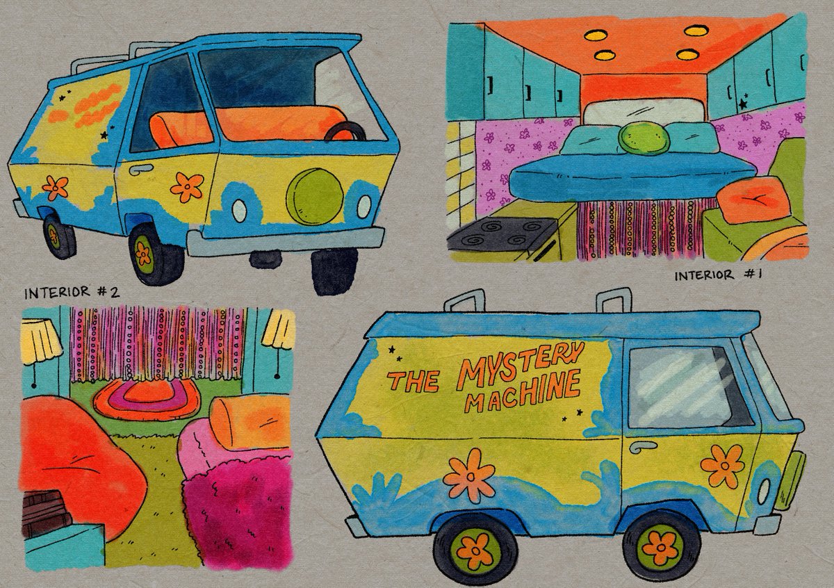 gloomypunks's tweet photo. Mystery Machine! https://t.co/azFcba2Xv6
