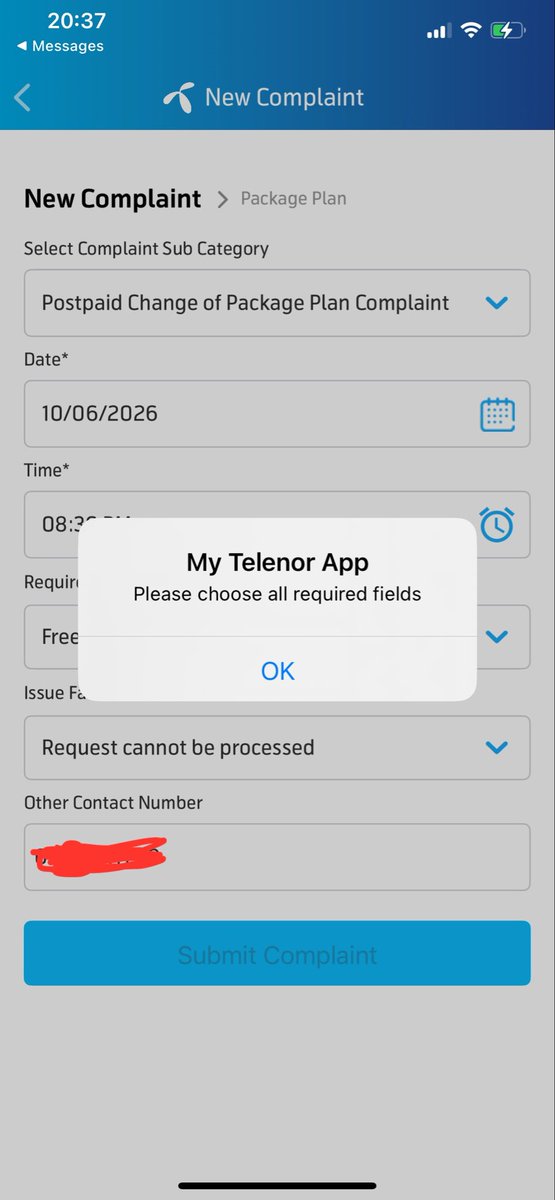 ASjadoon5H's tweet photo. @telenorpakistan  I am using telenor from last 22 yrs . Now a pathetic service . A simple package plan can’t be changed from last 10 days despite doing it on helpline &amp;app . Complaint lodged with PTA and will go to all forums. https://t.co/JyCpWD0aMD