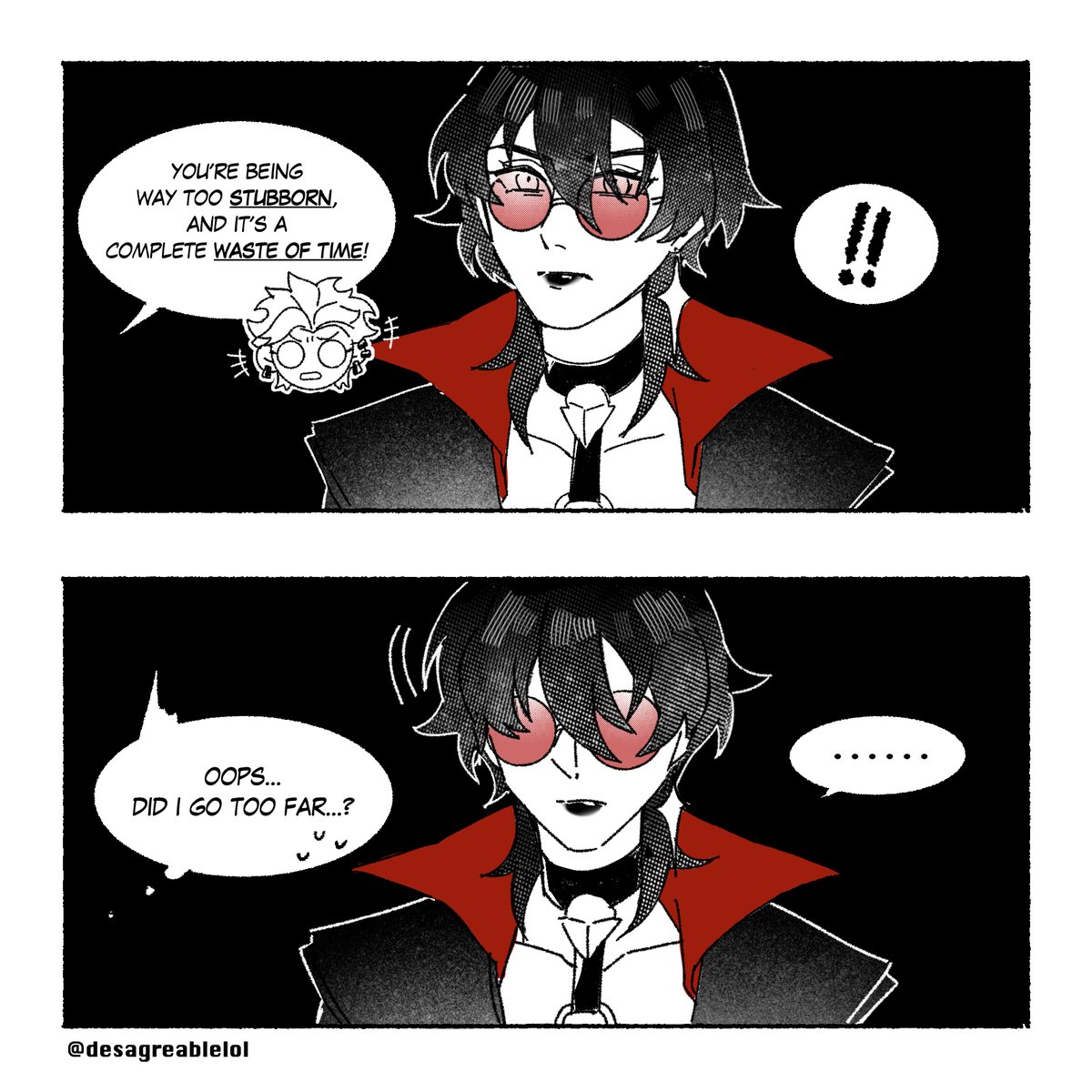 desagreablelol's tweet photo. How to resolve a conflict #locke #vayne https://t.co/aQxI3Gnb25