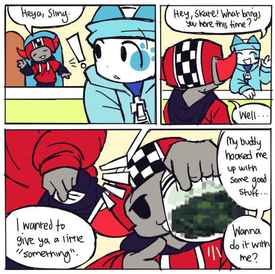 1luckybiscuit's tweet photo. VERY INFORMATIVE slop comics for my philosophy class
(1/3)
#phighting #phightingart https://t.co/uOHG8zuH9Z
