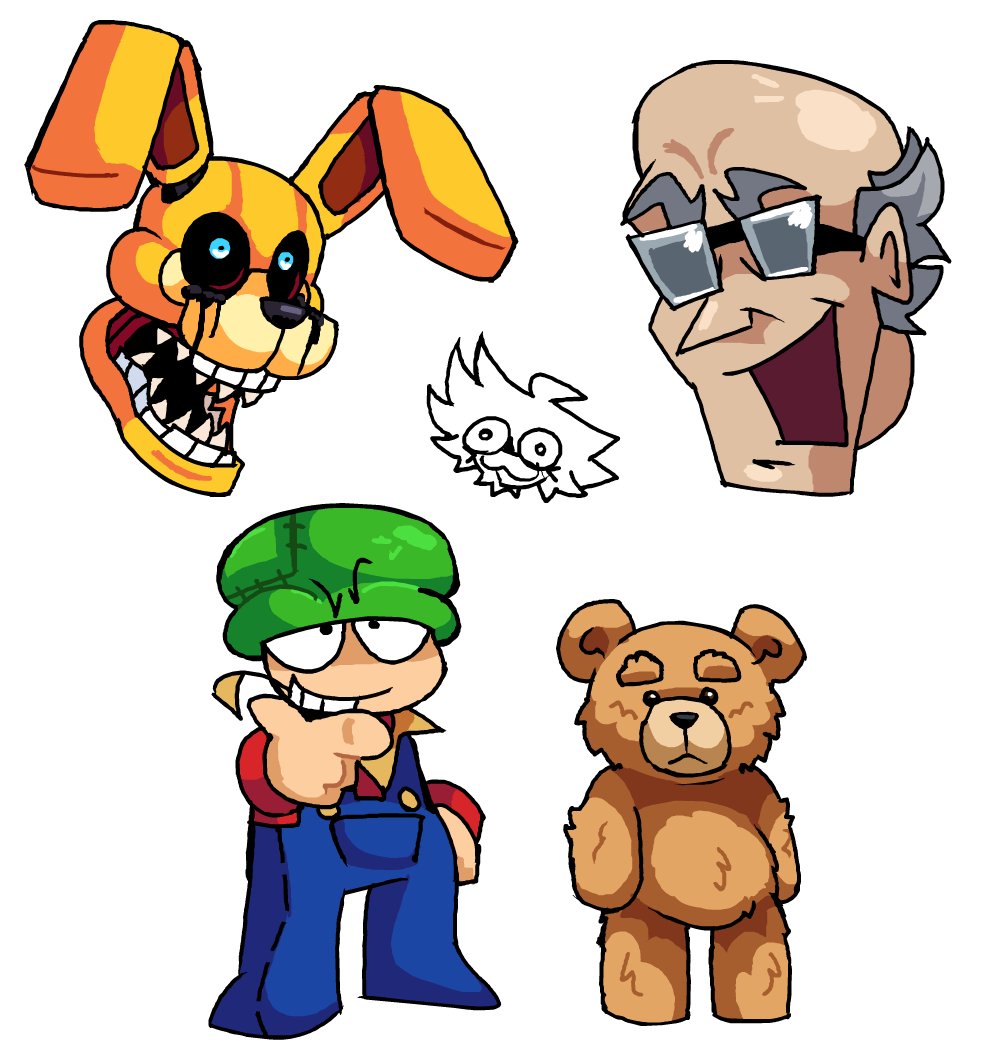 thefunnymann16's tweet photo. some dudechachos i drew https://t.co/qU50DHRCOG