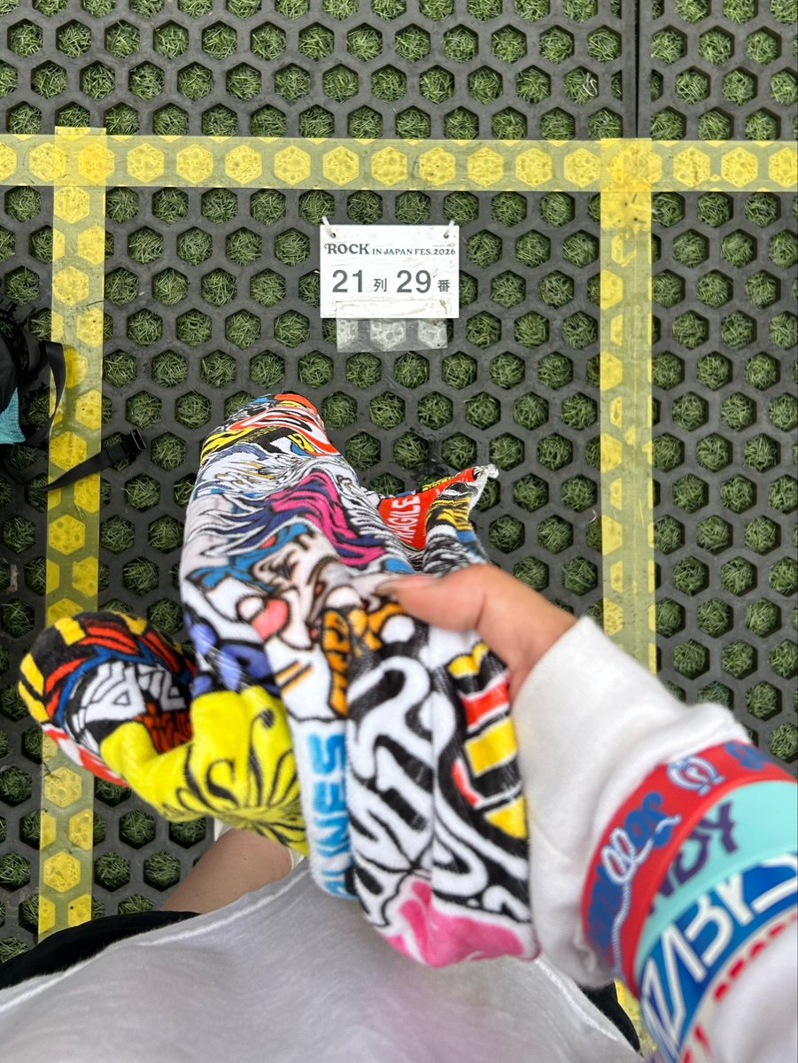 05_eksk's tweet photo. 2026.9.12

ROCK IN JAPAN FES. 2026
📍蘇我スポーツ公園 https://t.co/EqNnToIyN5