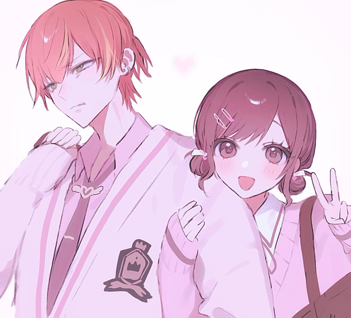 ome__sii's tweet photo. なかよしののめ^_^💖 https://t.co/225MQ2Ssku