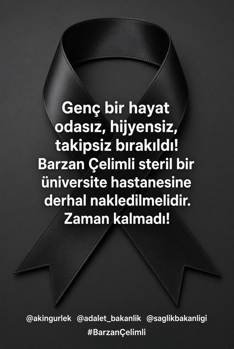 seymapinardemir's tweet photo. Tek başına sesini duyurmaya çalışan bi aile , 23 yaşında tedaviden yoksun bir genç . Lütfen ailenin sesini duyun ! 
Sağlık lüks olmamalı /
@Akingurlek_ @saglikbakanligi #barzançelimli https://t.co/eiQIBBcQ9v