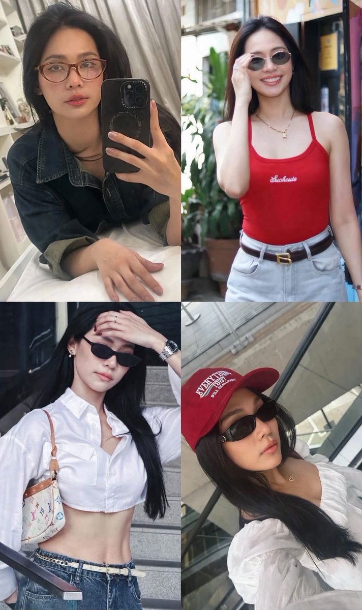 JirapornM8's tweet photo. หลงเสน่ห์สาวแว่นจนไปไหนไม่รอดแล้ว 🫠

#bintsireethorn https://t.co/8oYcJNGeL2