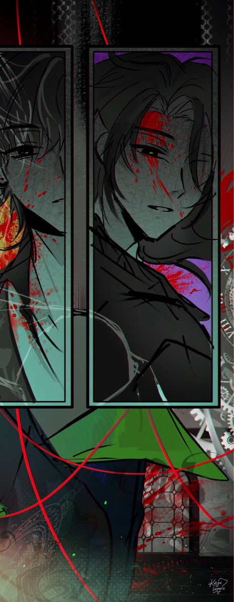 kejulumerz's tweet photo. cw / blood ; before the last tick ⏳

#Yudiartsbun #MEVVARNAI https://t.co/PBu8moGt6T