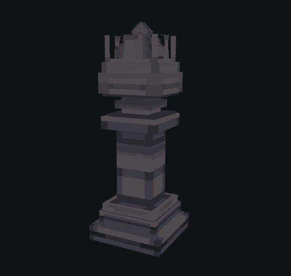 pondalitos's tweet photo. ♠️ ♟️A piece fit for a queen! Something simple but cute

New model in blockbemch (Chess Queen)
#minecraft #Blockbench #3D 
 #Modding #pixelart  #3d #3DAssets #Mod https://t.co/D7R6z2bSJw