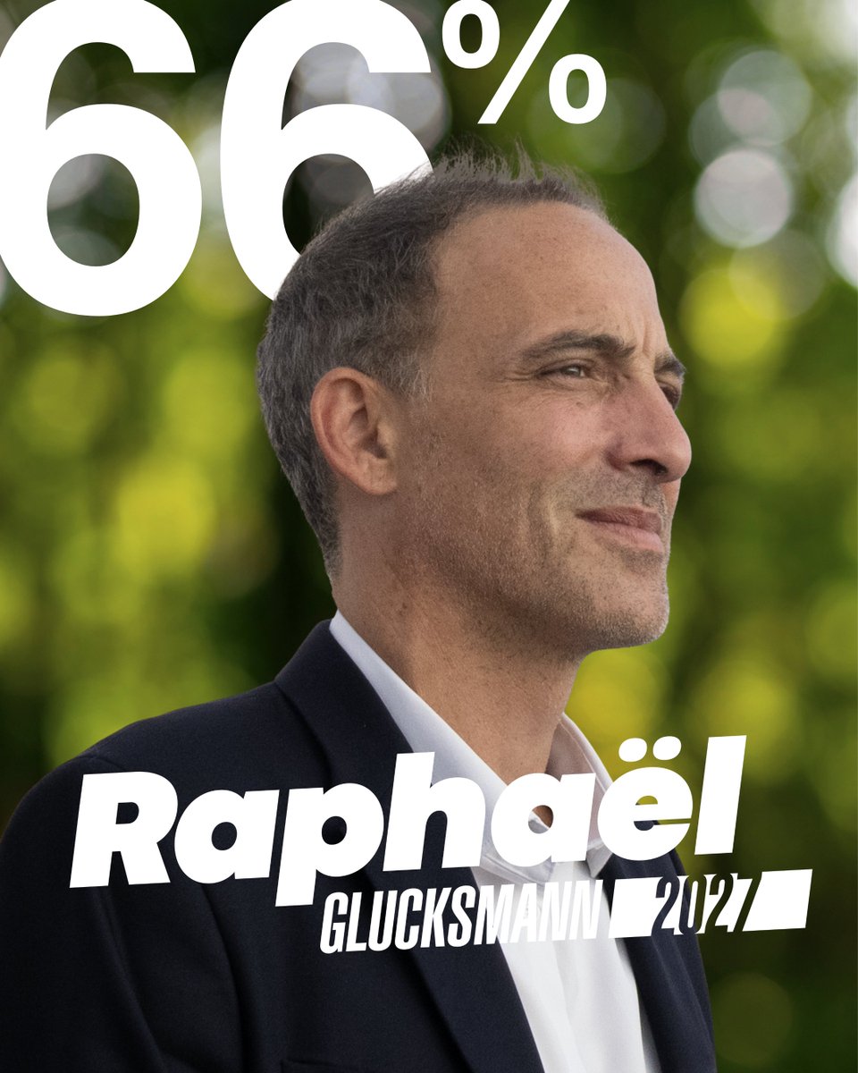 Une victoire claire et nette ce soir. Un espoir demain pour la gauche : Raphaël Glucksmann est notre candidat à l’élection présidentielle 2027.  

Mon cher Raphaël @rglucks1, nous serons plus que jamais à tes côtés pour porter un grand projet, de justice sociale et de croissance