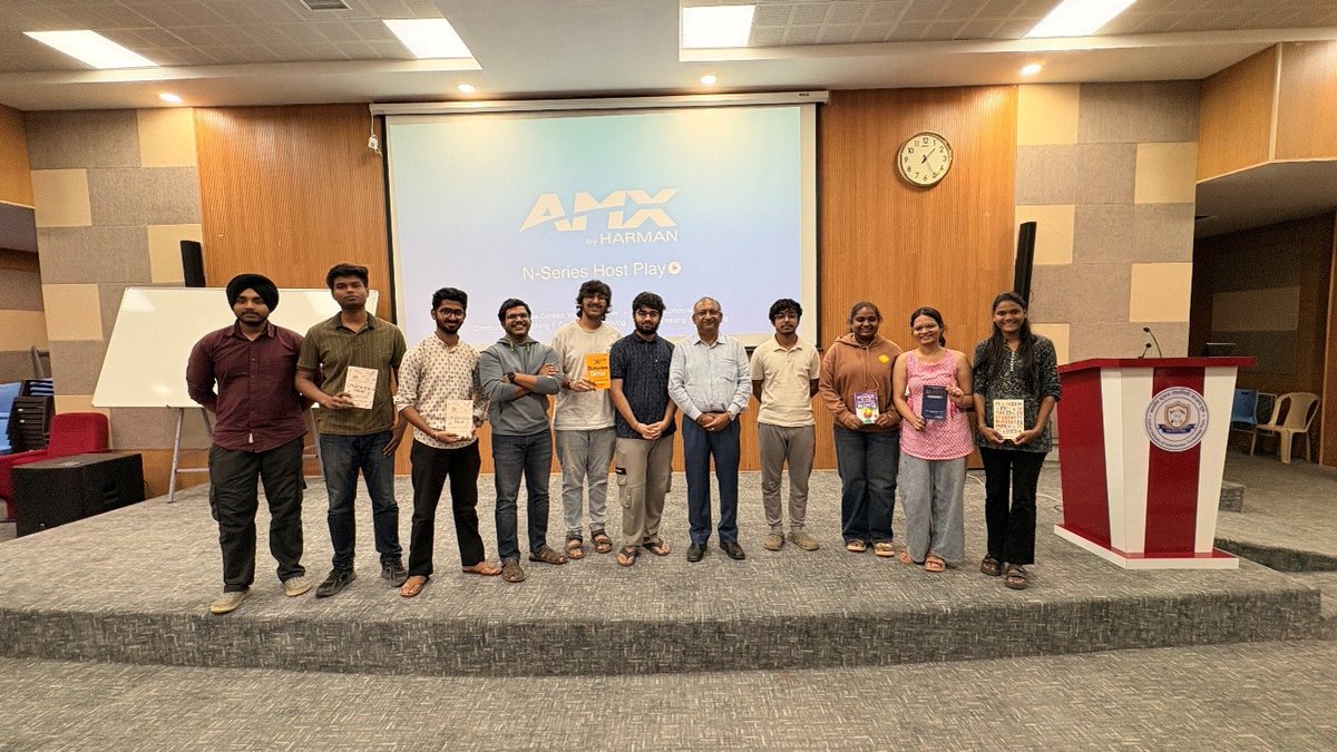 IIIT_Pune's tweet photo. Micro-Credits on Software Engineering @IIIT_Pune!

Mr. Rahul Kumar Gupta, VP – Digital Engineering, @IncedoInc delivered a two-day session on AI agents &amp; Agentic AI, Hands-on Agent-Based Dev using Visual Studio, and Career prep &amp; industry expectations!

#SDG4 #SDG8 #SDG9 #SDG17 https://t.co/evYnaHIpdE