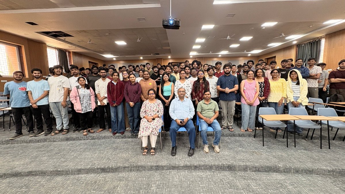 IIIT_Pune's tweet photo. Micro-Credits on Software Engineering @IIIT_Pune!

Mr. Rahul Kumar Gupta, VP – Digital Engineering, @IncedoInc delivered a two-day session on AI agents &amp; Agentic AI, Hands-on Agent-Based Dev using Visual Studio, and Career prep &amp; industry expectations!

#SDG4 #SDG8 #SDG9 #SDG17 https://t.co/evYnaHIpdE