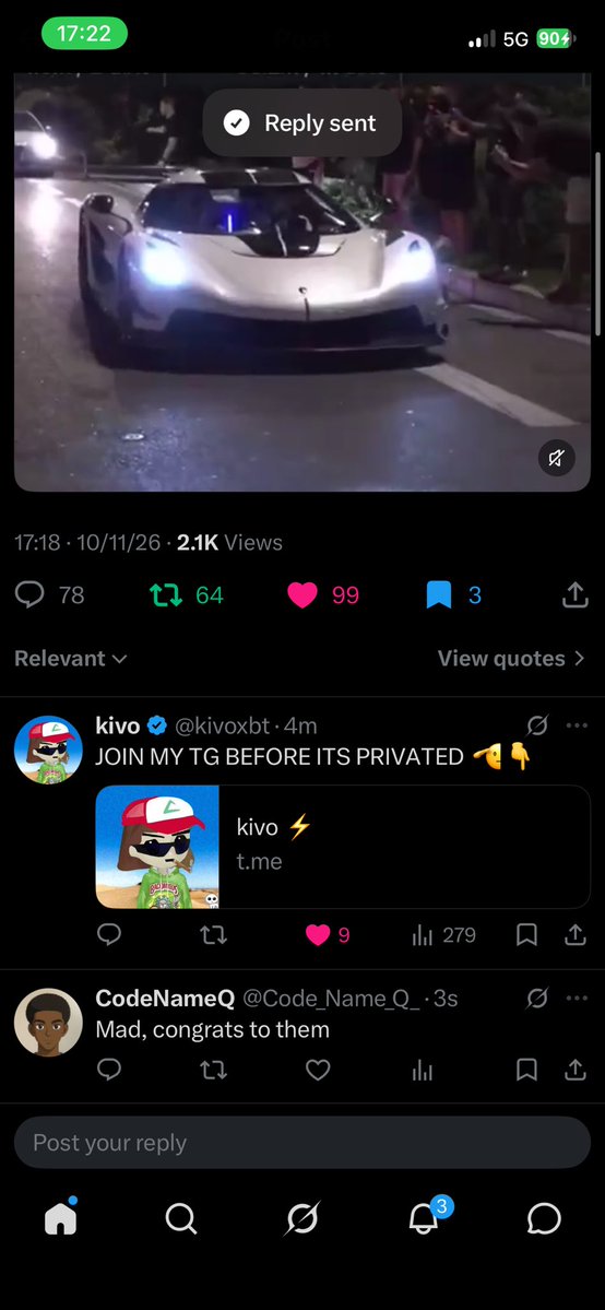 Code_Name_Q_'s tweet photo. @thisisseunn @kivoxbt 6vCGrLNFCSZKs5YH15F6e1v6oq1CG6Tmiceg7ptNnY8o

Manifesting the win, thanks ❤️ https://t.co/mFWxLJvEte
