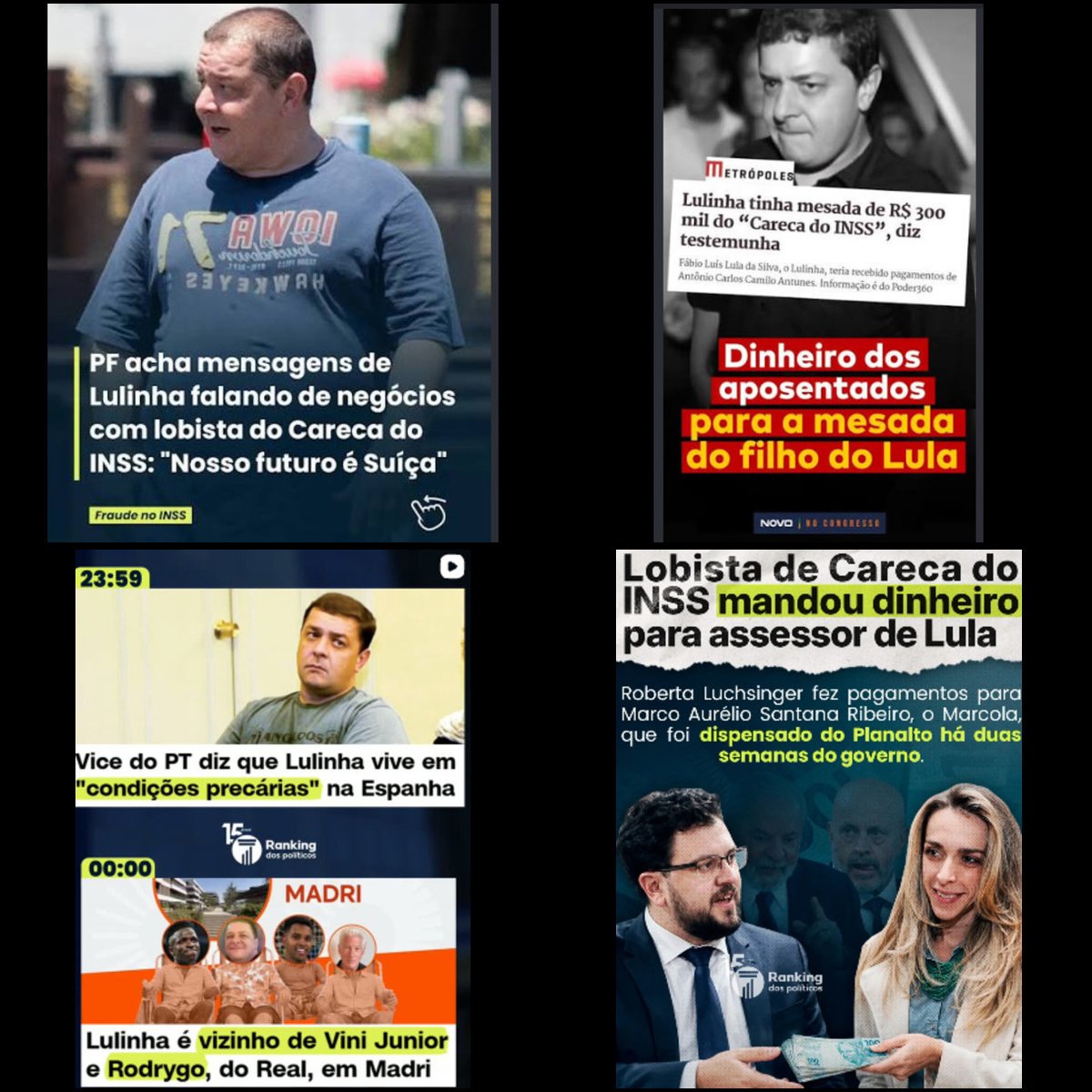 Caio07123582's tweet photo. @JornalOGlobo É óbvio que está jogando pro PT. https://t.co/4ljXQJxGs6
