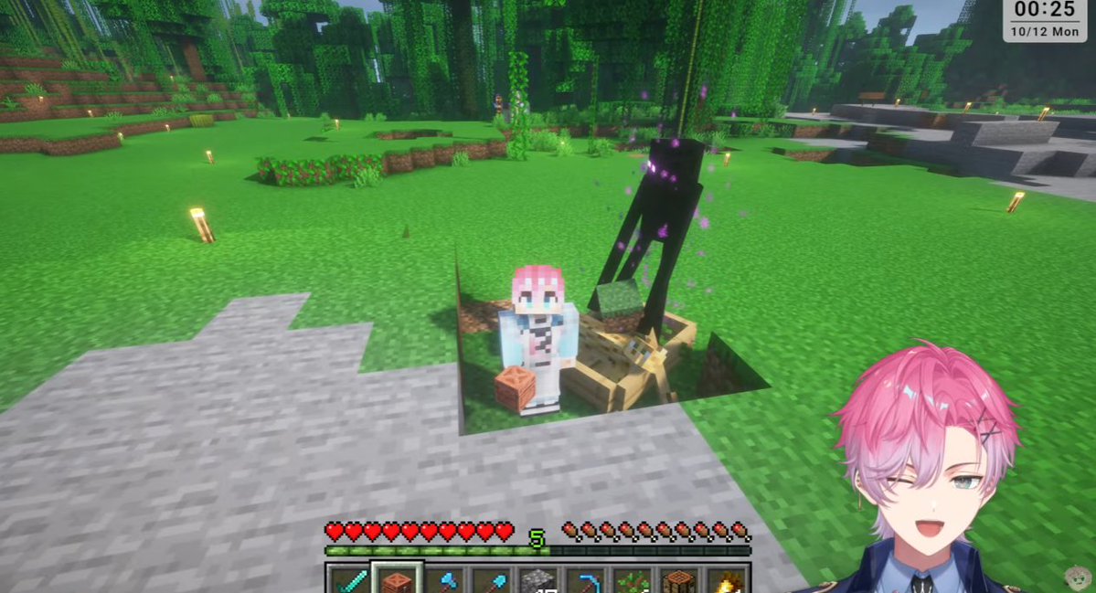 sumeragi_0o's tweet photo. チル雑マイクラありがとーう！

昨日のこと含めたくさん語れて楽しかった幸せだぜ。
そして新しい仲間！ねこらぎと後ろにいるのはきっと黒ネコちゃんです。きっと。 https://t.co/U3aJnAOSk9
