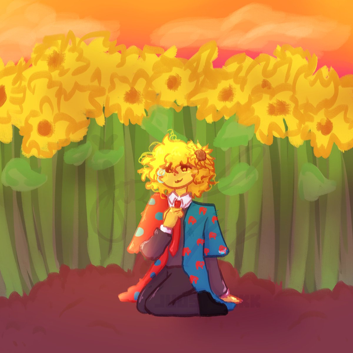 JuustNikk's tweet photo. UUTober Day11 Flower!

#UuTober #Rejoice #Rejoicefanart #Unstableuniverse #Uufanart https://t.co/rlJis6pS4i