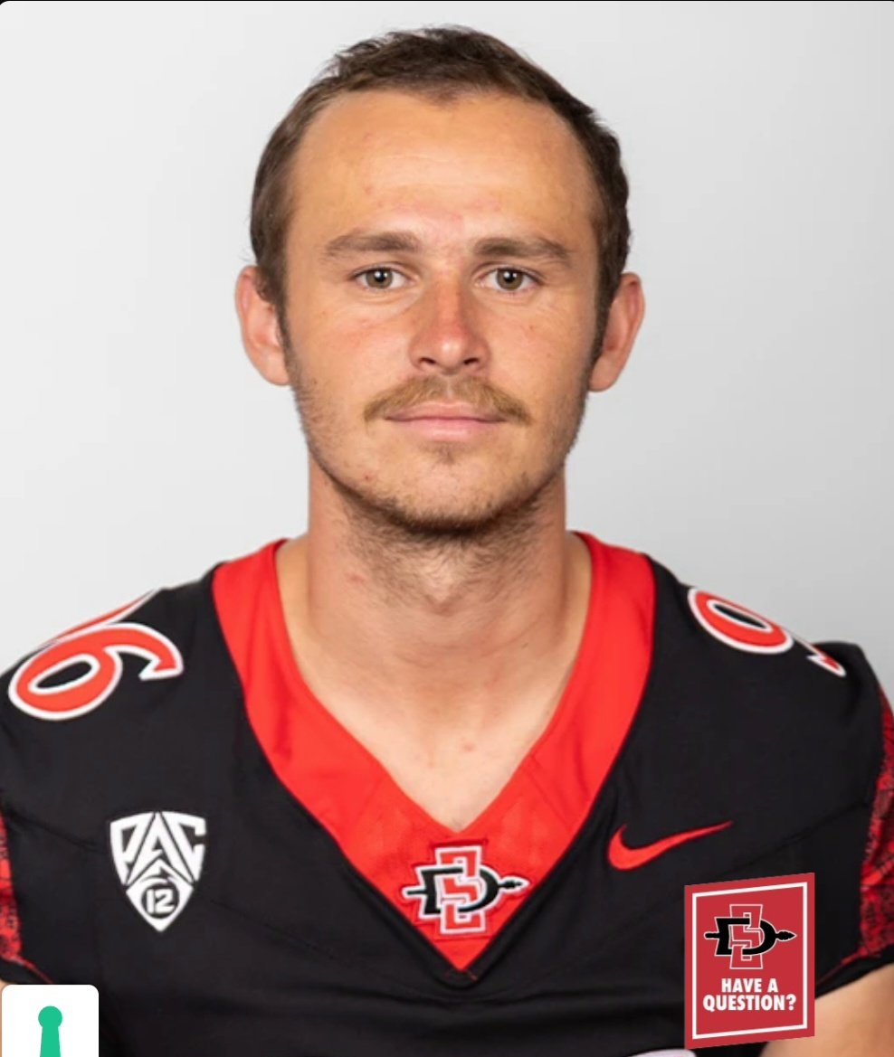 FBWarriorsECC's tweet photo. Former El Camino Kicker Cooper Dileva @Cooper_Dileva continues to be perfect this season for San Diego State. 4 for 4 on FG's and 14/14 PAT'S. https://t.co/02Yyj8Mrnh