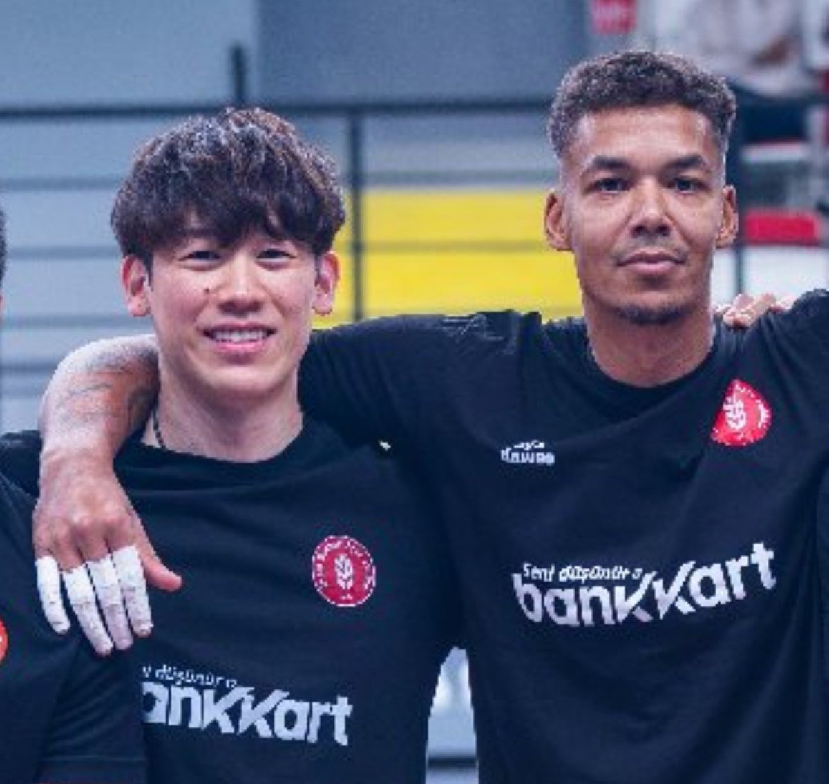 yuranamore's tweet photo. Just look at his smileeee 😭✨️

Yuki and Nimir since Day 1 in Ziraat, always standing side by side 🥺🥹❤️

#11 #14 https://t.co/cOYLycArgy