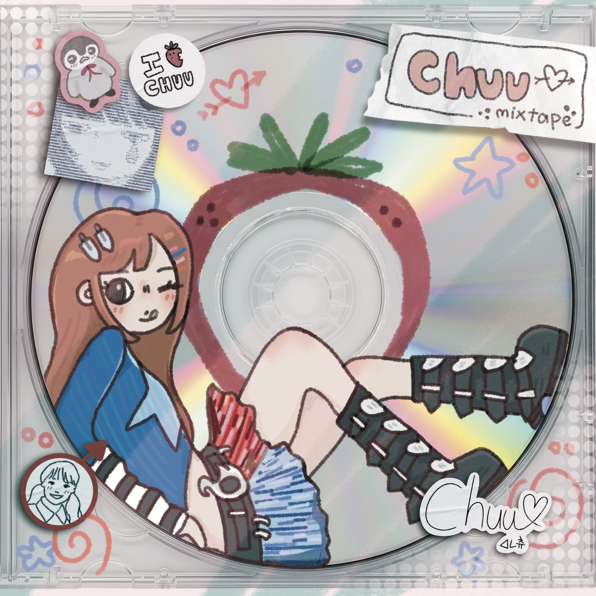 mmanutchi's tweet photo. chuuves mixtapes!! 🍎🍓 https://t.co/47RTcxEVdA
