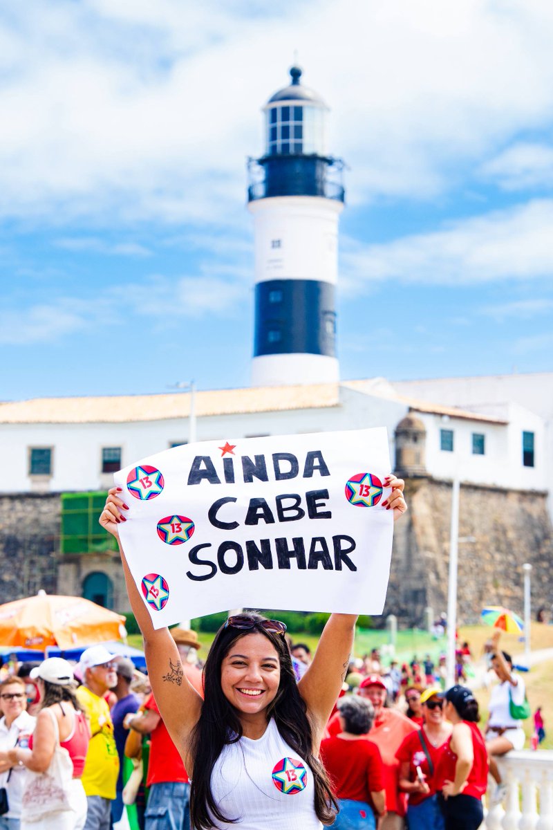 MidiaNINJA's tweet photo. AINDA CABE SONHAR! 😍
Ato em Salvador, Farol da Barra

Foto:  rets_7 Felipe / CC Mídia NINJA https://t.co/KKJXy7Bsep