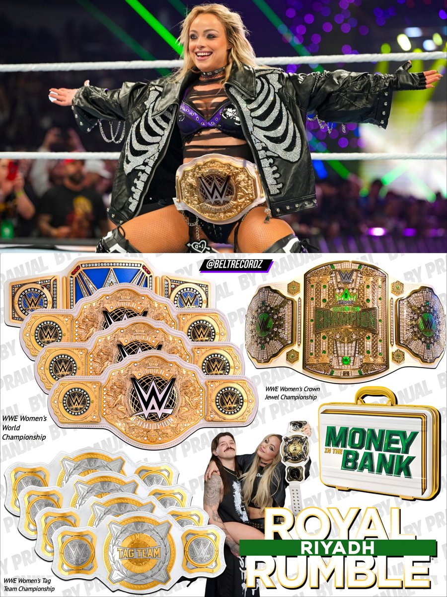 beltrecordz's tweet photo. The New WWE Women's World Champion Liv Morgan 👏👏.. https://t.co/dViQjz4Uim