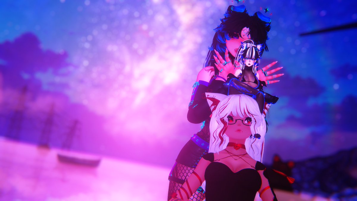 A_PlouVR's tweet photo. Thank you for helping me @tfwBloo @LovelyAngelBoi @AbyssalLilithVR and being there for me!

Avatar Saragosa by @Fxvei 
#FXAvatar #VRChat #VRChatPhotos #VRChatPhotograpgy https://t.co/sjX42E4GNa
