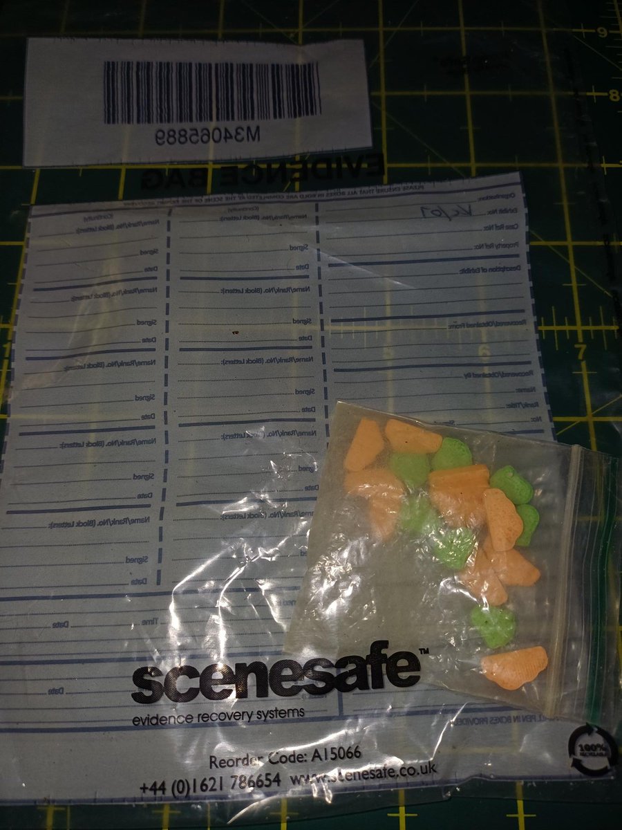 MerPolTraffic's tweet photo. Following a stop check of this Motability vehicle on the M6, officers detected a strong smell of cannabis from inside. A search uncovered Class A &amp; B drugs, along with this lock knife. All three occupants arrested for multiple offences and vehicle #seized. 🚔 #RoadsPolicing https://t.co/JpFGJ7E4tj