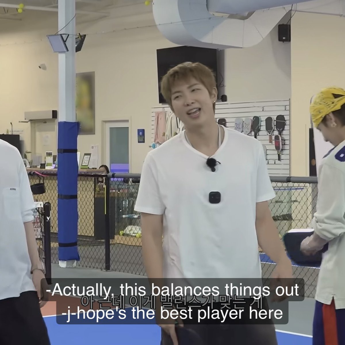 vjungist's tweet photo. *doing anything that involves rackets*
bts: did you guys know our sweet hobi was a tennis player https://t.co/LTxNl3B3cj
