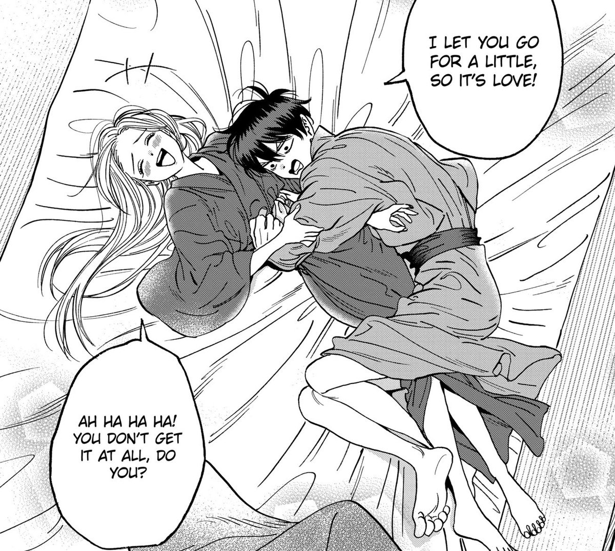 starlightlumi's tweet photo. can’t wait to see shinpei becoming crazily in love with satoko in the anime 😭 he’s just a guy discovering love for the first time https://t.co/gIkyUPMc1z