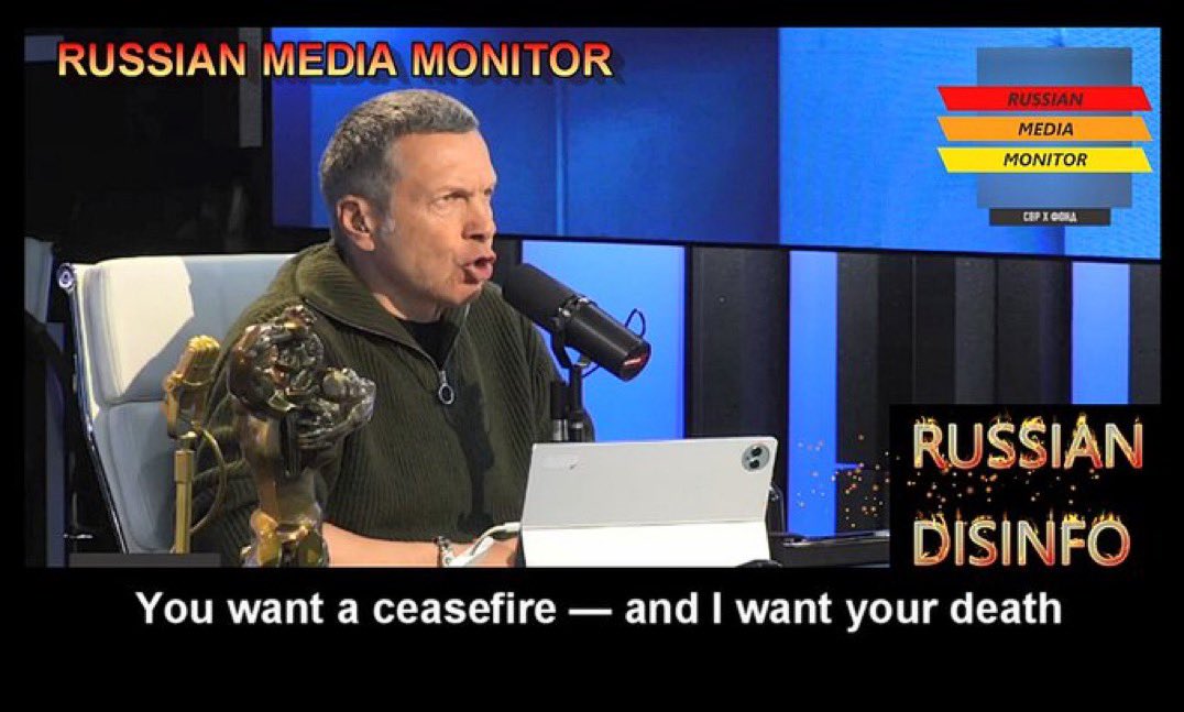 DecodingTrolls's tweet photo. ⚡️Three things about russians prevent ceasefires.

1. ruschists think Ukraine and US offering a ceasefire is Ukraine and US saying: We’re weak. russia eats weakness for dinner.

2. No matter what services Donald performs for Putler, Putler and his apparatchiks distrust Americans.  They’ll never get over this.

3. I monitored Russia’s ceasefires on the ground in Stanytsia luhansk’s eastern Ukraine for three years (2015-2018). While western capitals forgot about Ukraine, Russia broke the main Minsk ceasefires every day. 

Meanwhile, Iran turns Saudi Arabia back into desert. You see, Donald can’t even protect Saudi Arabia. Ukraine’s not gonna lay down arms and let Russia turn it into desert.
